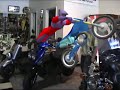 picking up my brand new motorcycle