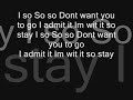 Candy Hill Stay w/lyrics