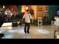 this was a small piece performed on pro tv in romania. the show is called 