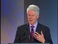President Bill Clinton introduces Tony Blair