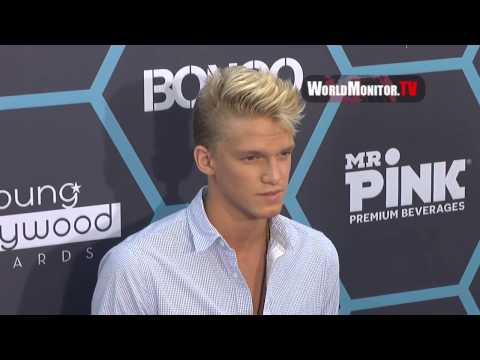Cody Simpson and Alli Simpson arrive at 2014 Young Hollywood Awards