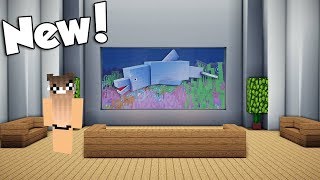 Minecraft Tutorial: How To Make An Aquarium - Dolphin Arena for Aquatic update ( 1.13/1.14 )