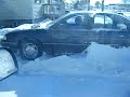 Josh's Car in a Snow Drift