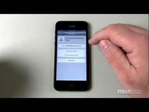 iPhone 5 Tips - Email