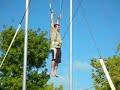 Bonita Applebaum Trapezing at Club Med TCI 2
