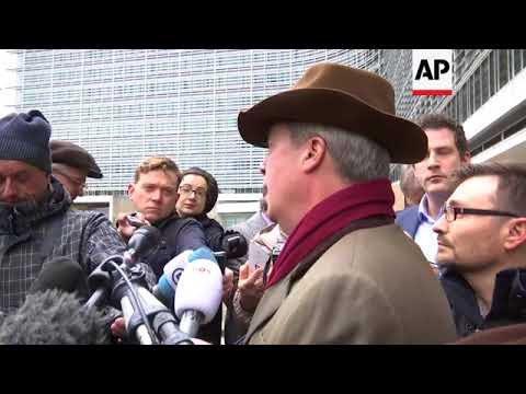 UK MEP Farage comments after meeting Barnier