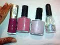 Purple nail art 2