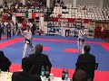 Taekwondo IV. degree final, Jaroslaw Suska - Peter Poós