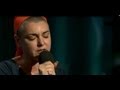 Sinead O'Connor sings live on The Frontline