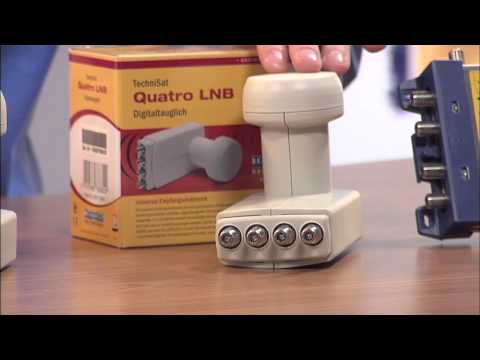 how to fit a universal lnb
