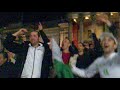 ALGERIAN CELEBRATION IN TRAVALGARD SQUARE IN LONDON UK - ALGRIA BEAT EGYBT 1-0