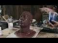 1 piece head mold with Platsil Gel-10