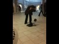 Max walks around the shul