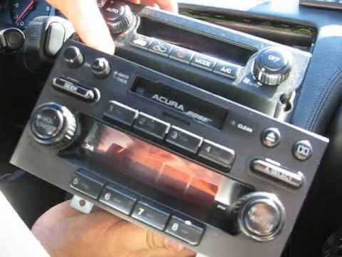 How to Remove Radio / Air Condition Control from Acura NSX for Repair.