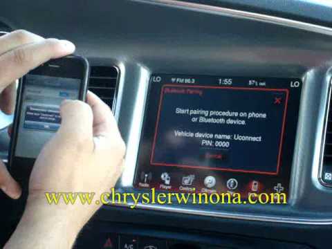 how to connect my phone to chrysler 300