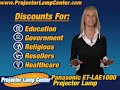 Panasonic ET-LAE1000 Projector Lamp