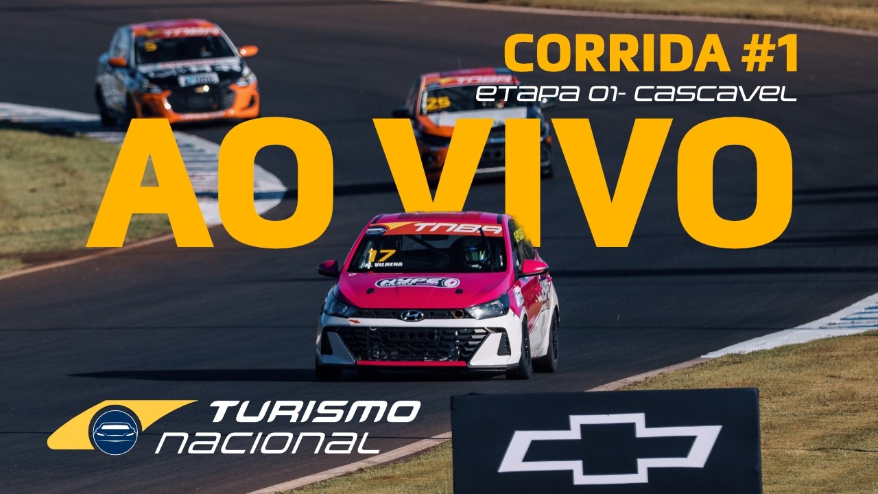 TURISMO NACIONAL 2026 | AO VIVO | 1ª ETAPA - CORRIDA 2 | CASCAVEL, PR