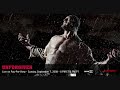 Unforgiven 2008 official poster an theme song