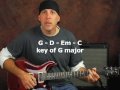 Rock guitar lesson soloing exercise play lead scales