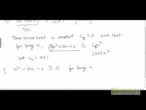 how to prove big o notation