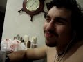 Billy drinking green salsa.. hilarious!
