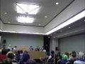 We arrived late at this panel due to dinnerz. But, we sat down and pretty much just filmed whilst Martin, Wayne and Kroze answered questions. It was a Yuugimons freeforall. :D Unfortunately, this was the only smear on the Youmacon funtime. The runners of this panel were rude to a con goer, which you will see. 