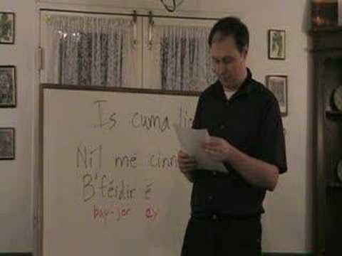 Beginning Irish - Lesson # 1 - Part ...