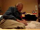 Papaw reads \"Twas The Night before Christmas\"