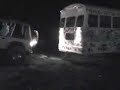 Jeep Gets Rolled Over By Bus, WHOOPS!! Jeep Gets Rolled Over By Bus, WHOOPS!!