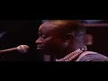 atongo zimba opening his show in amsterdam, august 2006.