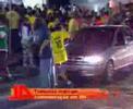 PM hostil no jogo do Brasil na Bandeirantes (Fac��o 1000�)