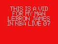 lebron nba live 07 xbox 360