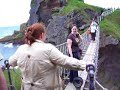 Carrick a rede rope bridge (1st time) Carrick a rede rope bridge (1st time)