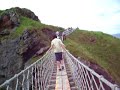 Carrick a rede rope bridge (1st time)