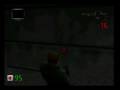 this is duke nukem: zero hour (for the nintendo 64)- part 3 of level 01- mean streets. finally, some action. don't get hit by the tank shells or get crushed by it- it's instant death. also, monsters: green lizard man with silver white armor- enforcer- armed with a m80 pulse blaster. green lizard man with golden brown armor- enforcer captain- dual m80 pulse blasters. police attire pig- pig cop- armed with a claw 12 shotgun. armored pig with gas grenades- riot pig- armed with a radium ...