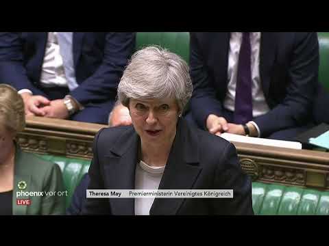 Neuer Gesetzentwurf zum Brexit von Theresa May am 22.05.2019