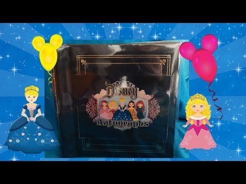 how to make your own disney autograph book