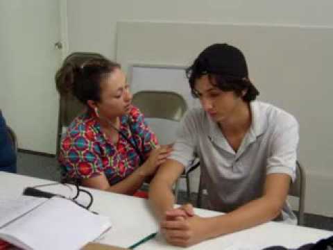 Watch Victoria assess lung sounds on Kris Watch Victoria assess lung sounds on Kris
