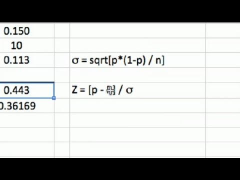 how to calculate z score in excel