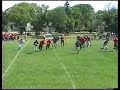 Weibe lays solid hit on Prendergast Weibe lays solid hit on Prendergast