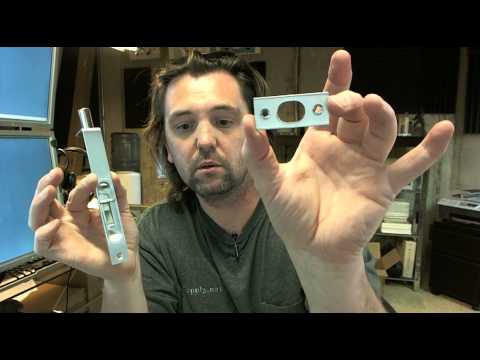 how to fit flush bolts
