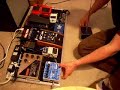 Theremin through pedal board
