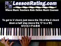 Left Hand Piano Voicings - 4 note ii-V-I In All Keys 