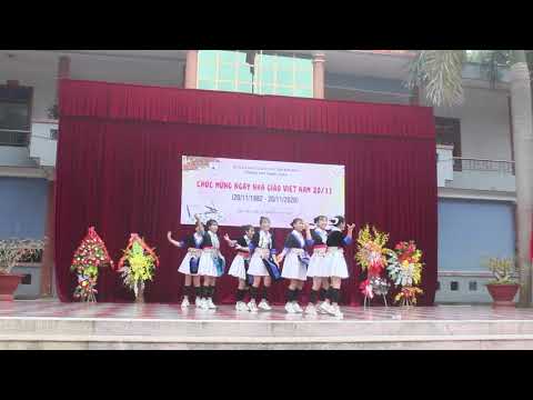 Tiết mục hát "Múa mông" của học sinh ĐẾN TỪ NA Ư ĐIỆN BIÊN