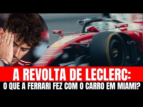 F1 2026: Charles Leclerc Exige Respostas Após Colapso Total da Ferrari e Punição em Miami