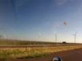 wind farm near evanston, wy
