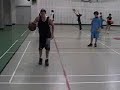 T-mill showin his handlez