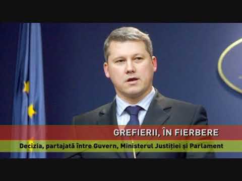 Discuții între Ministrul Justiției și grefierii nemulțumiți
