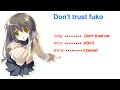 Don't Trust FUKO !!