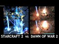StarCraft 2 vs Dawn of War 2 - Comparison